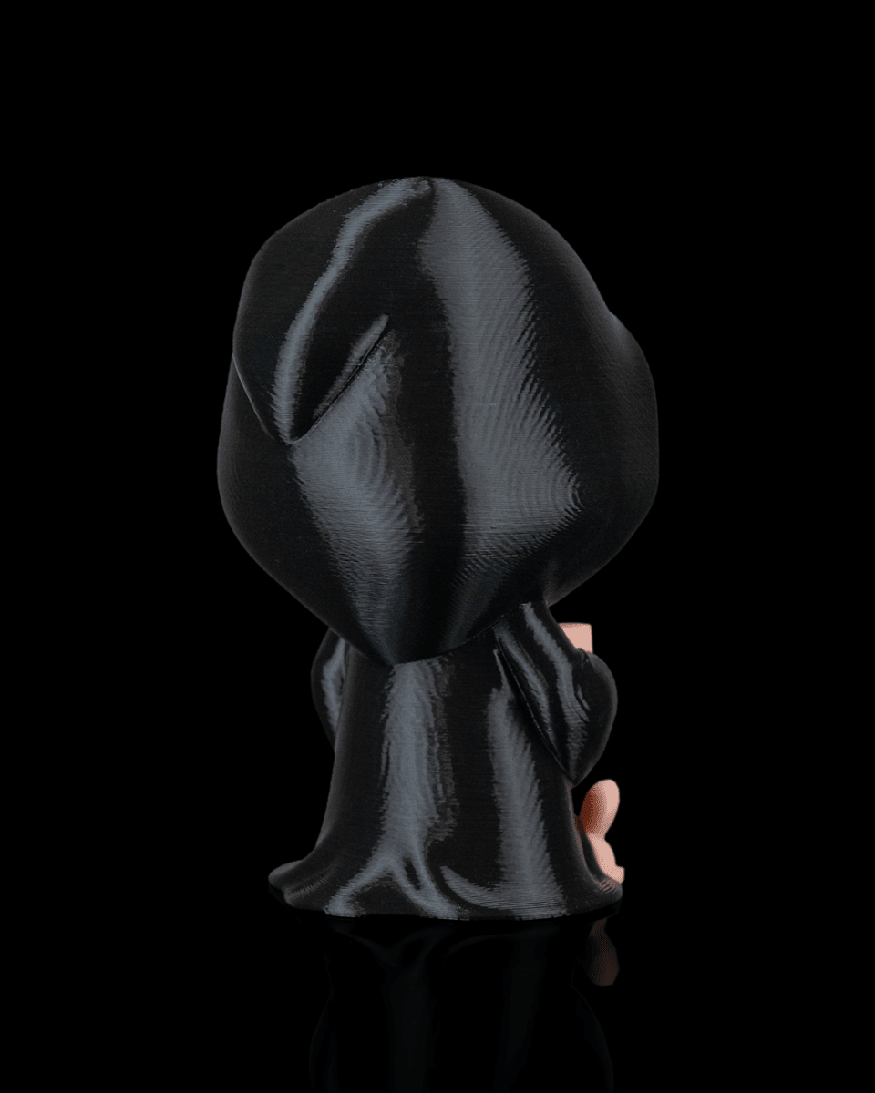 Coffin Break - Spooky Cute Grim Reaper Figurine (3D Printed, Multi Color or DIY) - Figurines - Custom Crafting Alliance, LLC