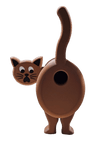 Comical Cat Butthole Birdhouse – Funny Outdoor Birdhouse – Unique Gag Gift for Backyard, Porch, or Garden – Weather - Resistant Cat Birdhouse - Bird House - Custom Crafting Alliance, LLC
