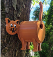 Comical Cat Butthole Birdhouse – Funny Outdoor Birdhouse – Unique Gag Gift for Backyard, Porch, or Garden – Weather - Resistant Cat Birdhouse - Bird House - Custom Crafting Alliance, LLC