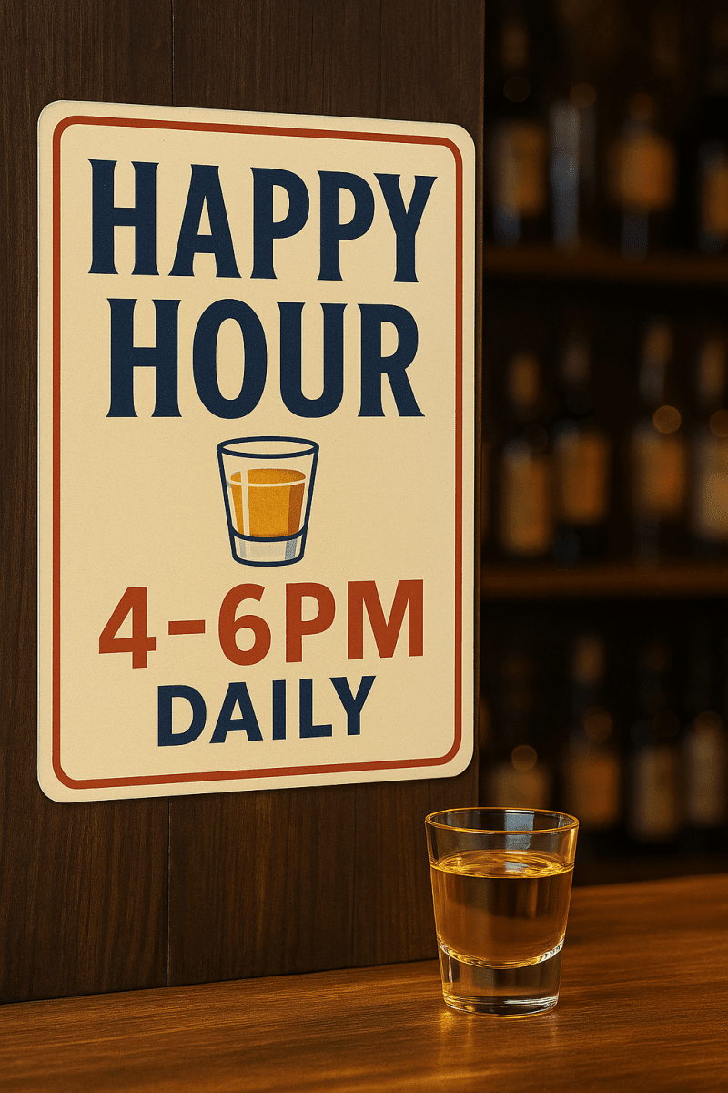 Custom 8×12 Full - Color Metal Sign – Personalized Business, Realtor, Bar, Restaurant, or Home Decor Display - Signs - Custom Crafting Alliance, LLC