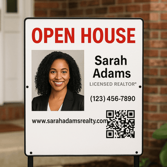 Custom 8×12 Full - Color Metal Sign – Personalized Business, Realtor, Bar, Restaurant, or Home Decor Display - Signs - Custom Crafting Alliance, LLC