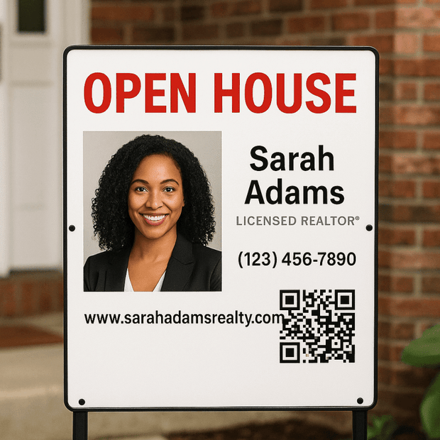 Custom 8×12 Full - Color Metal Sign – Personalized Business, Realtor, Bar, Restaurant, or Home Decor Display - Signs - Custom Crafting Alliance, LLC