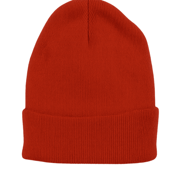Custom Beanie with Laser - Engraved Leatherette Patch – Stylish & Warm Personalized Winter Accessory - Hats - Custom Crafting Alliance, LLC