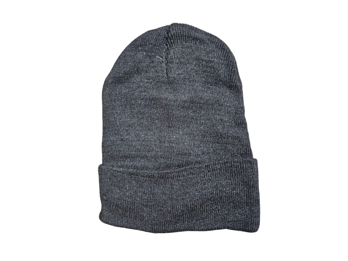 Custom Beanie with Laser - Engraved Leatherette Patch – Stylish & Warm Personalized Winter Accessory - Hats - Custom Crafting Alliance, LLC