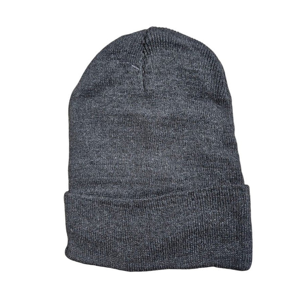 Custom Beanie with Laser - Engraved Leatherette Patch – Stylish & Warm Personalized Winter Accessory - Hats - Custom Crafting Alliance, LLC