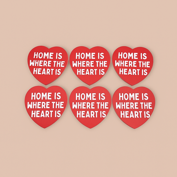 Custom Coaster Set – Personalized with Your Design or Text | Ceramic, MDF, or Engraved Pine (Set of 6 with Holder) - Custom Crafting Alliance, LLC