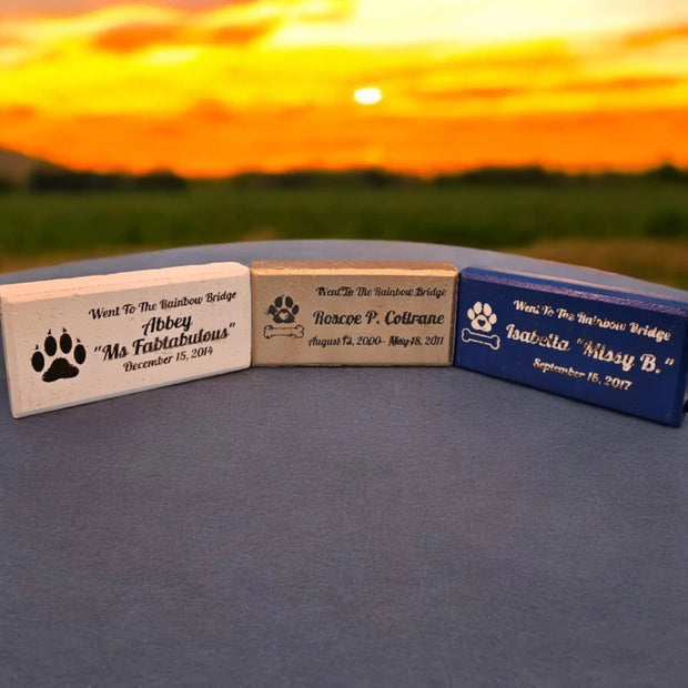 Custom Colored Dedication Pavers – Personalized Memorials and Milestones for Every Occasion - Memorial Pavers - Custom Crafting Alliance, LLC