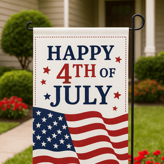 Custom Double - Sided Garden Flag with Full - Color Printing – 12x18 Inch Personalized Outdoor Yard Decoration with Free Flag Stand - Custom Crafting Alliance, LLC