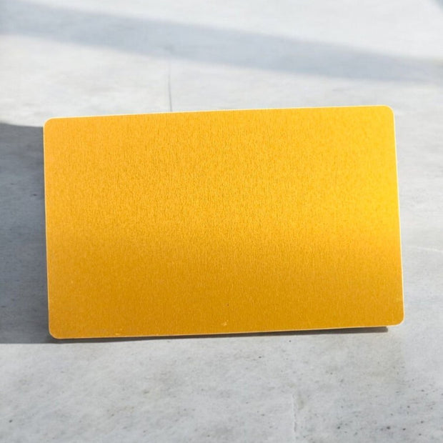 Custom Engraved Metal Business Cards – Aluminum (100 pcs) – Laser Engraved for Corporate Branding - Custom Crafting Alliance, LLC