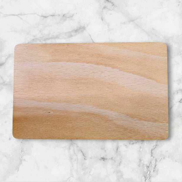 Custom Engraved Real Wood NFC Cards – 5 Premium Wood Types – Custom Digital Business Cards (Ntag213) - Custom Crafting Alliance, LLC