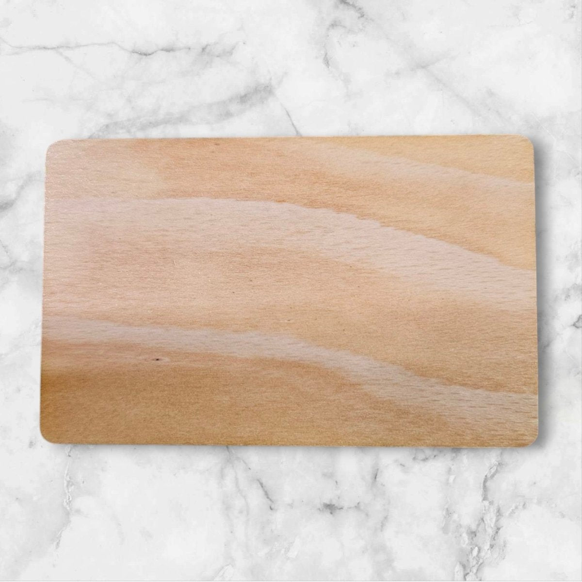 Custom Engraved Real Wood NFC Cards – 5 Premium Wood Types – Custom Digital Business Cards (Ntag213) - Business Card - Custom Crafting Alliance, LLC