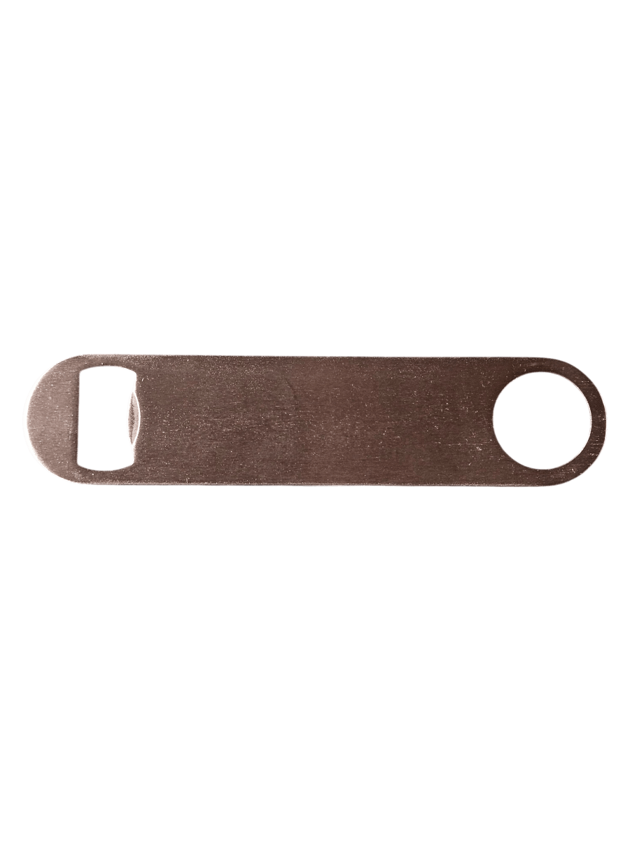 Custom Engraved Stainless Steel Bottle Opener – Professional Bar Blade - Cocktail Shakers & Tools - Custom Crafting Alliance, LLC
