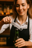 Custom Engraved Stainless Steel Bottle Opener – Professional Bar Blade - Cocktail Shakers & Tools - Custom Crafting Alliance, LLC