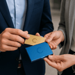 Custom Engraved Stainless Steel Card Holder – Slim Anti - Fingerprint Business & Credit Card Organizer - Business Card Holder - Custom Crafting Alliance, LLC
