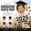 Custom Graduation Photo Prop – Then & Now Personalized Baby Photo Sign - Signs - Custom Crafting Alliance, LLC