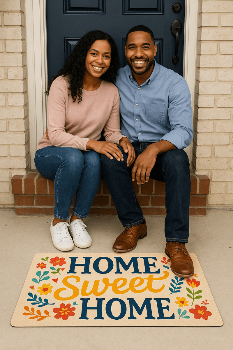 Custom UV‑Printed Doormat – Personalized Housewarming & Realtor Closing Gift (18 × 30 in) - Doormat - Custom Crafting Alliance, LLC