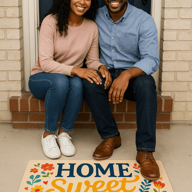Custom UV‑Printed Doormat – Personalized Housewarming & Realtor Closing Gift (18 × 30 in) - Doormat - Custom Crafting Alliance, LLC