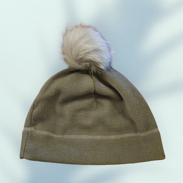 Customizable Beanie with Handsewn Pom - Pom – Stylish & Warm Winter Accessory - Hats - Custom Crafting Alliance, LLC