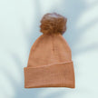 Customizable Beanie with Handsewn Pom - Pom – Stylish & Warm Winter Accessory - Hats - Custom Crafting Alliance, LLC