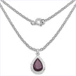 14.10 Carat Genuine Ruby .925 Sterling Silver Pendant
