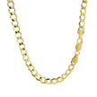 5.3mm 14k Yellow Gold Curb Chain