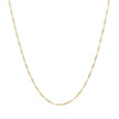 14k Yellow Gold Singapore Chain 0.6mm