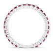 1.04 Carat Genuine Ruby .925 Sterling Silver Ring
