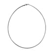 14k White Gold Classic Omega Style Chain (2 mm)