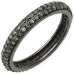 0.67 Carat Genuine TLB Diamond .925 Sterling Silver Ring