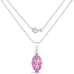 1.66 Carat Genuine Ruby .925 Sterling Silver Pendant