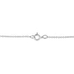 14K White Gold 1/4 Cttw Shared Prong Set Round-Ct Diamond 7 Stone Floral Cluster 18