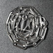 14K White Gold Wide Paperclip Chain (6.1mm)
