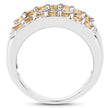 3.08 Carat Genuine Citrine .925 Sterling Silver Ring