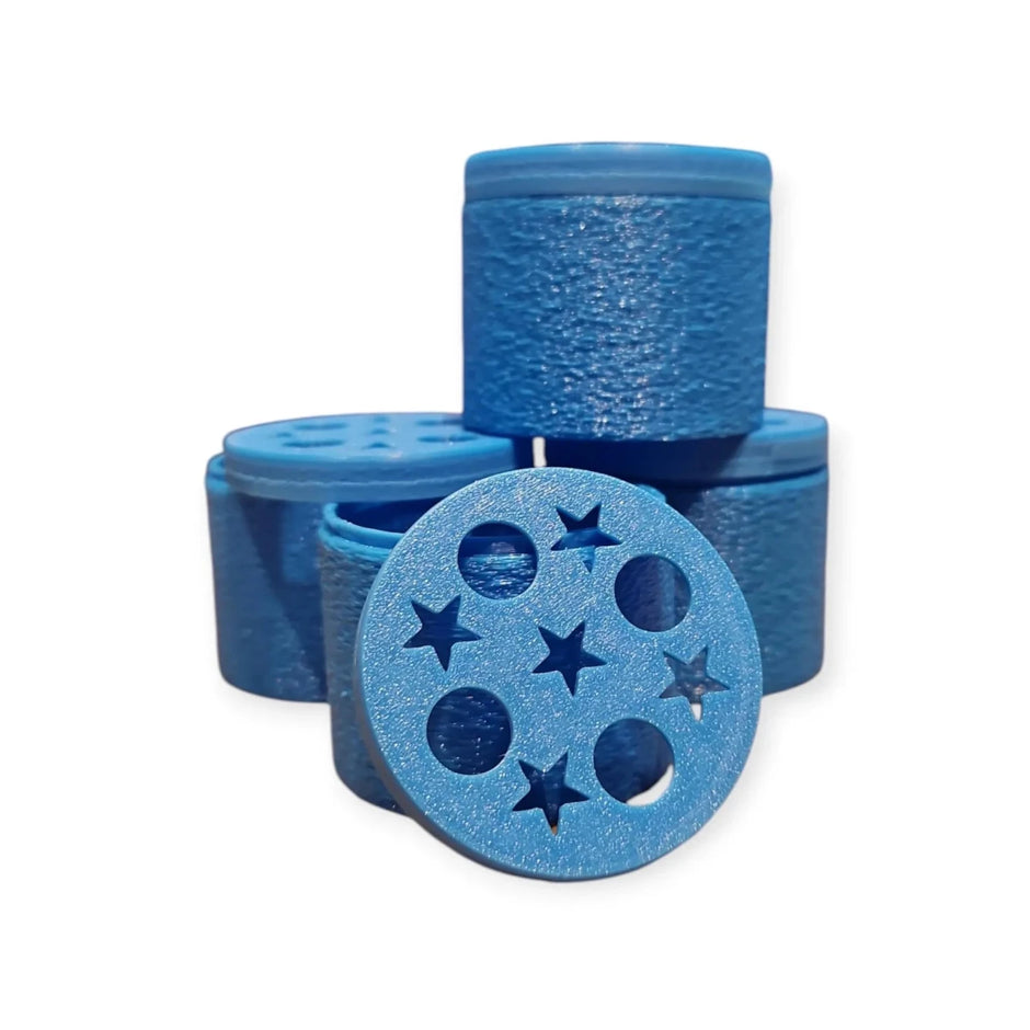 Dog Nose Work Pod, Ventilated K9 Detection Training Aid, 2 Inch Round x 1.5 Inch Tall - Pet - Custom Crafting Alliance, LLC