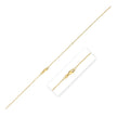 Double Extendable Bead Chain in 14k Yellow Gold (1.00 mm) - Necklaces - Custom Crafting Alliance, LLC