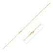 Double Extendable Bead Chain in 14k Yellow Gold (1.00 mm) - Necklaces - Custom Crafting Alliance, LLC