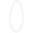 Double Extendable Cable Chain in 14k White Gold (1.40 mm) - Necklaces - Custom Crafting Alliance, LLC