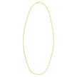 Double Extendable Cable Chain in 14k Yellow Gold (1.40 mm) - Necklaces - Custom Crafting Alliance, LLC