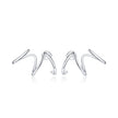 925 Sterling Silver Oxidized Earrings for Women