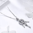 925 Sterling Silver Necklace 36-45cm with Pendant for Women