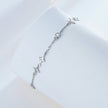 925 Sterling Silver 15+6cm Pavé Setting CZ Bracelet for Women
