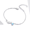 925 Sterling Silver Adjustable Bracelet for Unisex