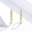 925 Sterling Silver Plated Platinum Earrings for Women
