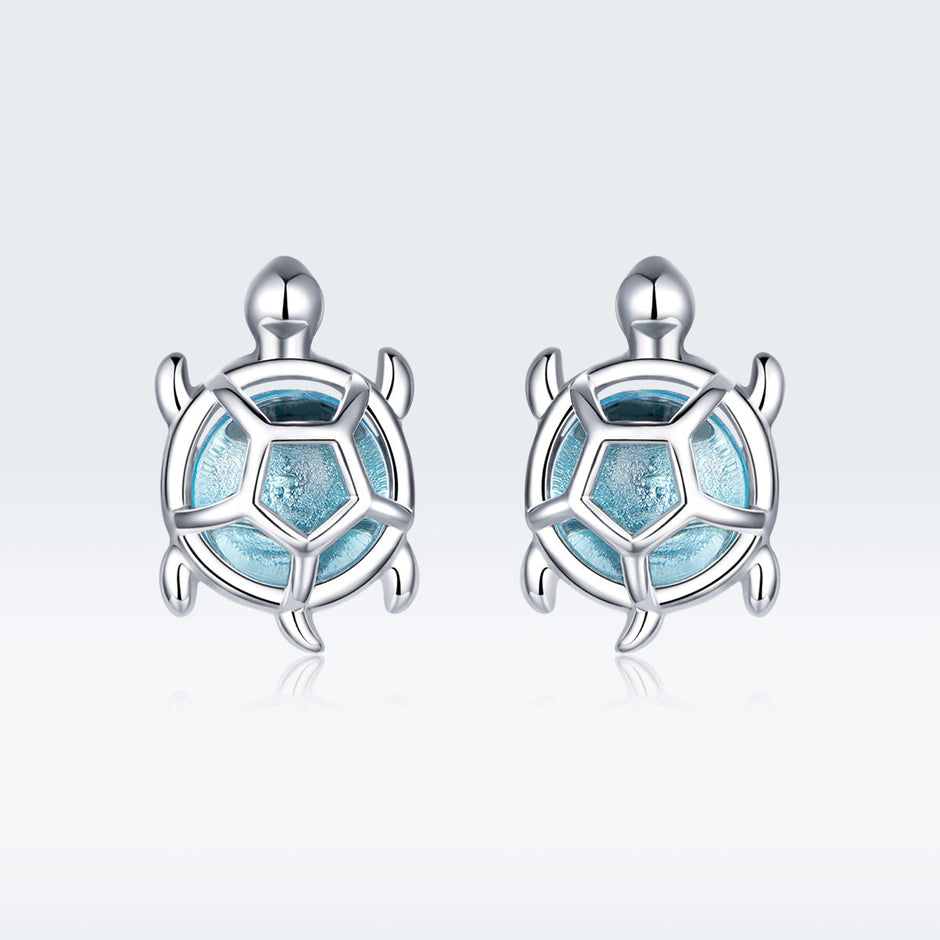 S925 Oxidized Silver Pavé Setting CZ Earrings for Women