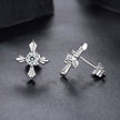 925 Sterling Silver 0.30 Carat Genuine Moissanite Earrings for Women