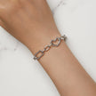 925 Sterling Silver Plated 190mm Bracelet for Women