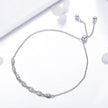 925 Sterling Silver Bracelet 22cm for Women