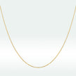 925 Sterling Silver Gold Plated 40cm Necklace for Women