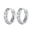 925 Sterling Silver Oxidized Earrings for Women
