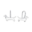 925 Oxidized Silver Earrings 17mm for Women